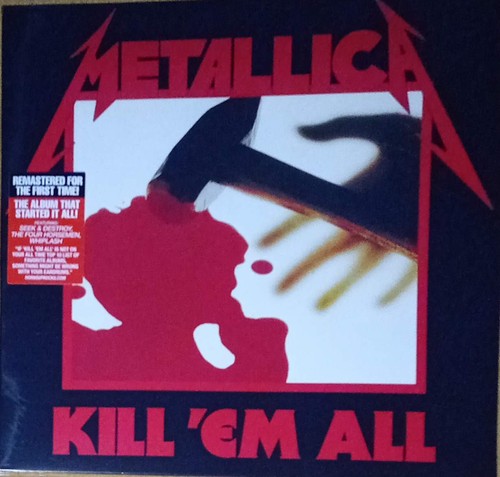 Metallica kill em all - kill, (lp)