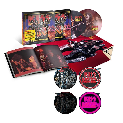 Kiss destroys anaheim 2lp - ,