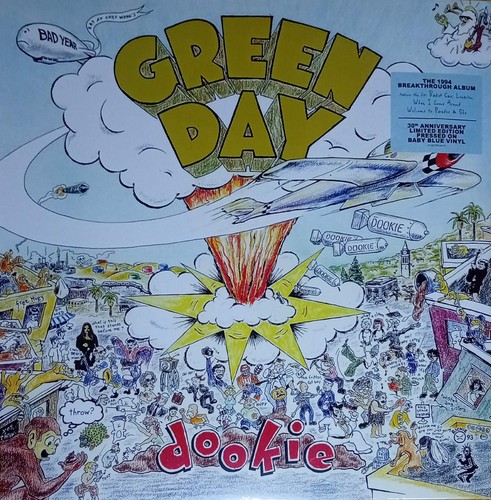 Green day dookie - green, (lp)