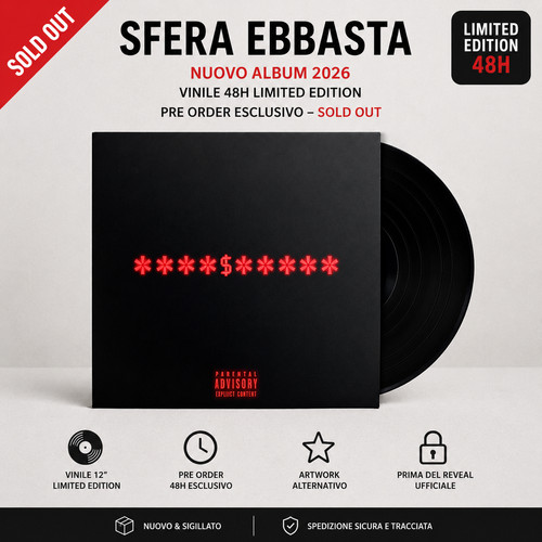 Pre order sfera ebbasta - order,